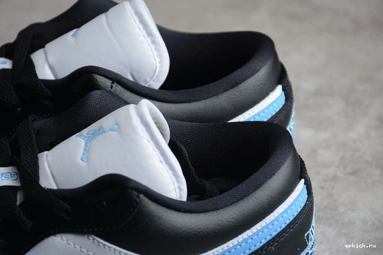 Cheap EP Black White 1 Low Blue DC0774-041  University Jordan DC0774-041 (W) 1227